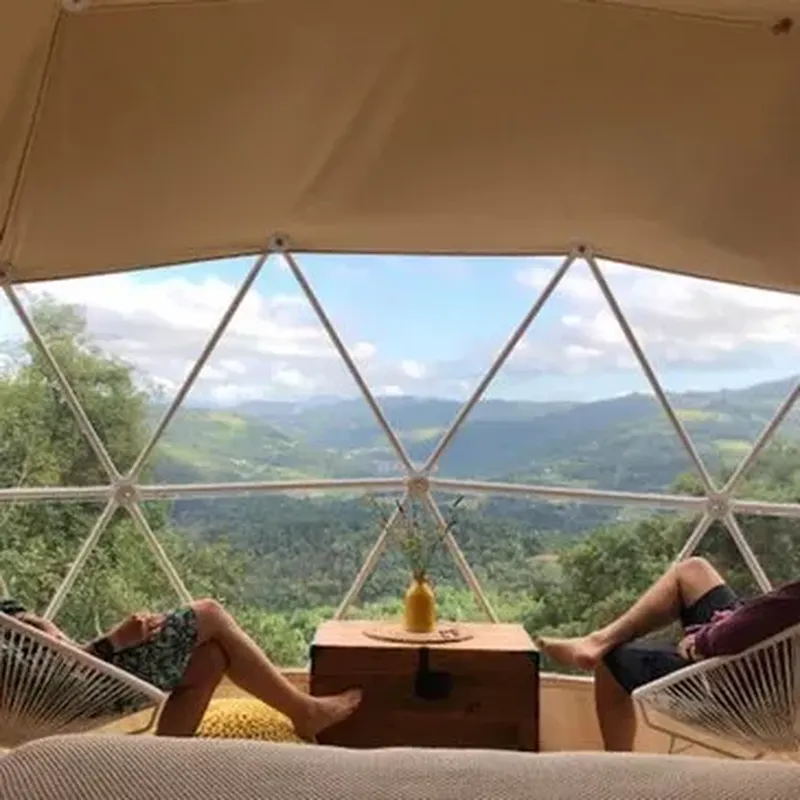 Nuit en Bulle avec Spa Privatif Près de Vallon-Pont-d'Arc