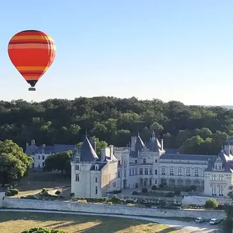 Week-end à Saumur - Survol des Châteaux en Montgolfière