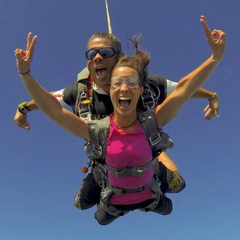 Billet Saut Parachute en Tandem à Spa