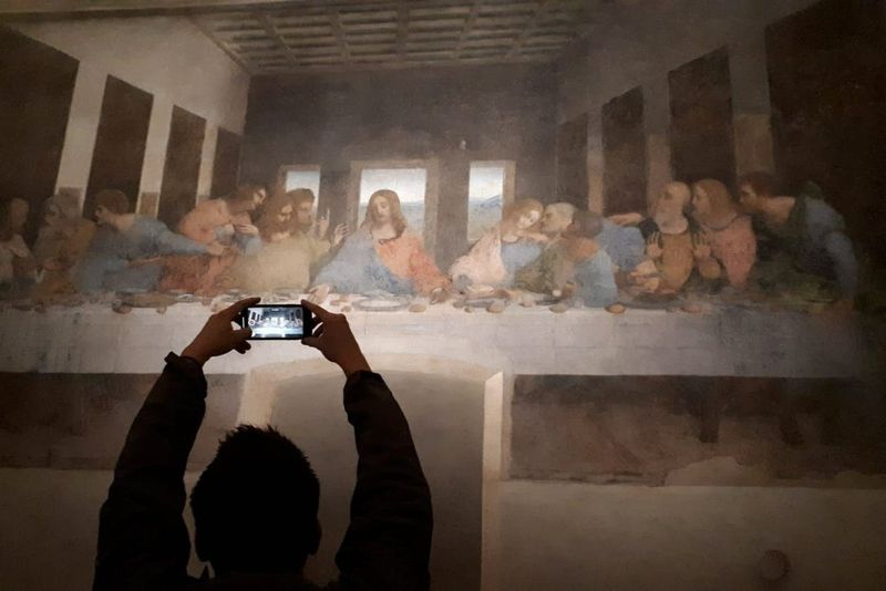 Santa Maria delle Grazie : Visite guidée de la Cène en petit groupe