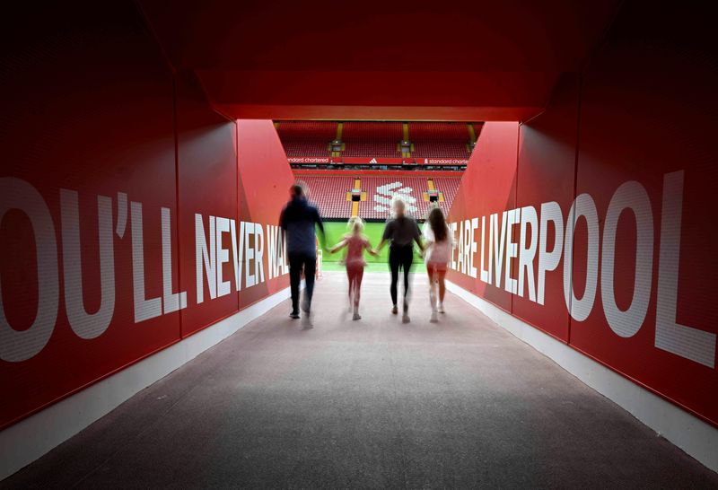 Visite du stade du Liverpool FC + guide audio