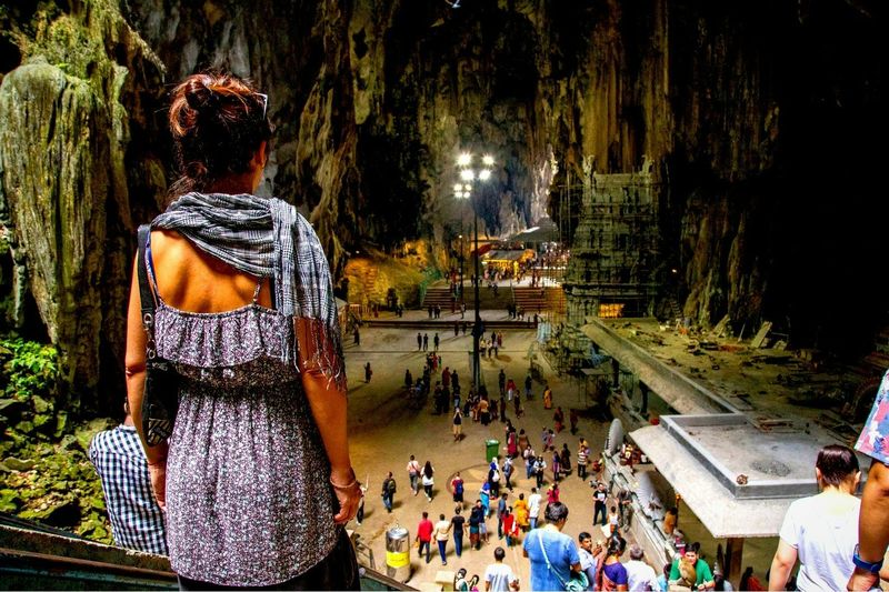 Au départ de Kuala Lumpur : Excursion d'une journée aux tours jumelles de Petronas et aux grottes de Batu