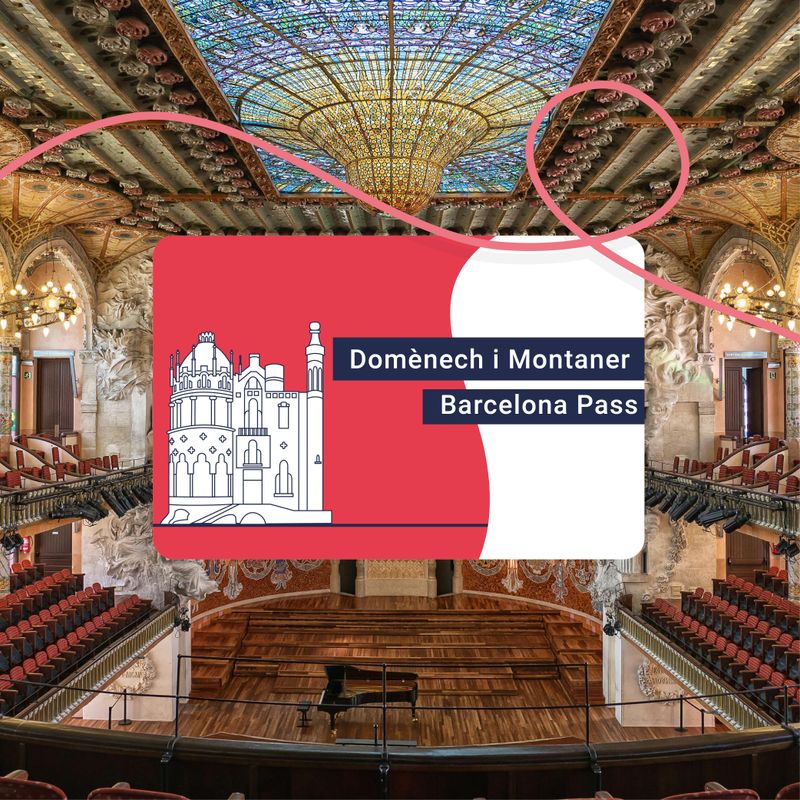 Site Art nouveau de Sant Pau + Palau de la Música Catalana + Casa Fuster