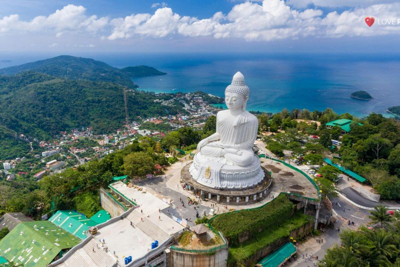 Île de Phuket et Big Buddha : Visite guidée + transfert aller-retour