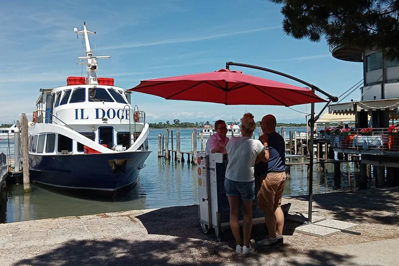 Transfert en bateau : Punta Sabbioni à Venise San Marco