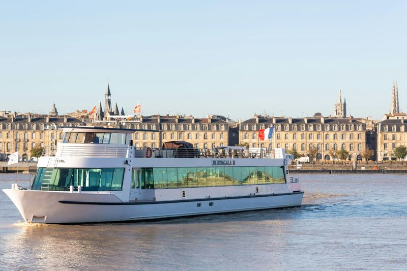 Bordeaux : Croisière fluviale guidée + boissons