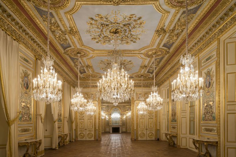 Hôtel de la Marine : Salons et loggia