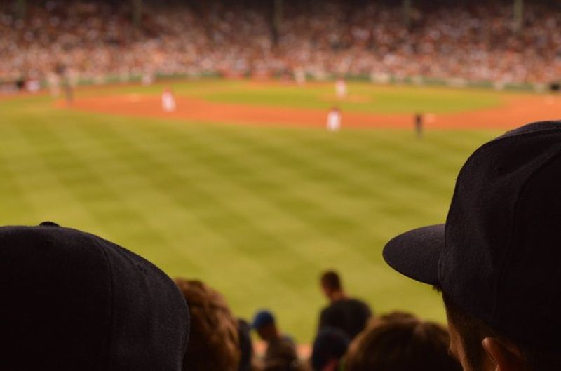 Match de baseball des Red Sox de Boston au Fenway Park