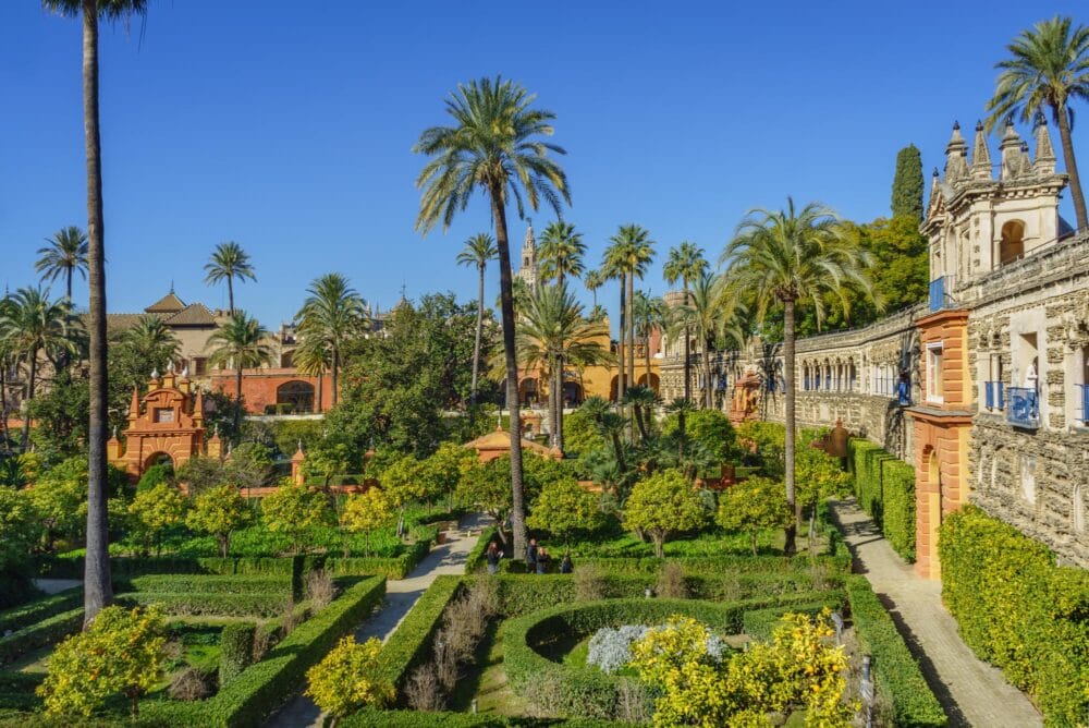 Jardins Alcázar Séville