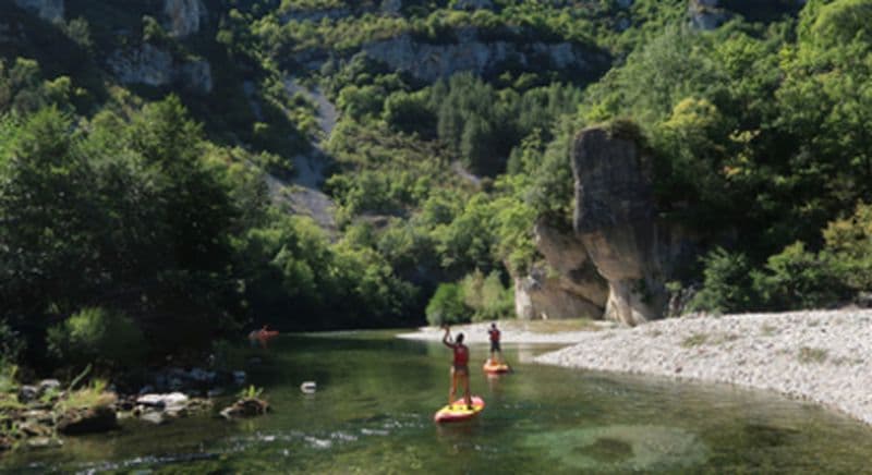 Billet Location de Paddle dans les Gorges du Tarn près de Mende