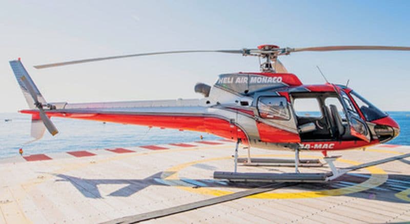 Billet Vol privatif en hélicoptère à Monaco