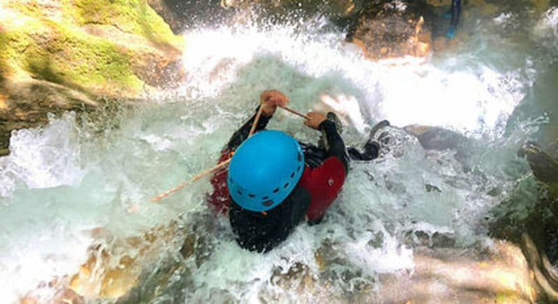 Billet Canyoning dans le Bugey au Canyon de Chaley près de Lyon