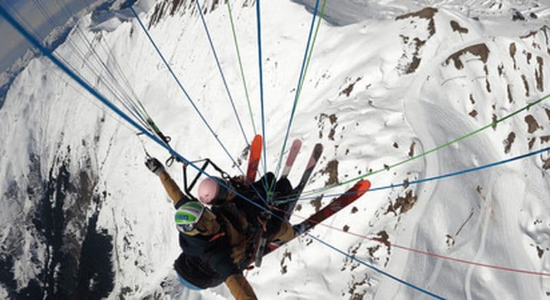 Billet Vol en parapente entre la Plagne et Champagny