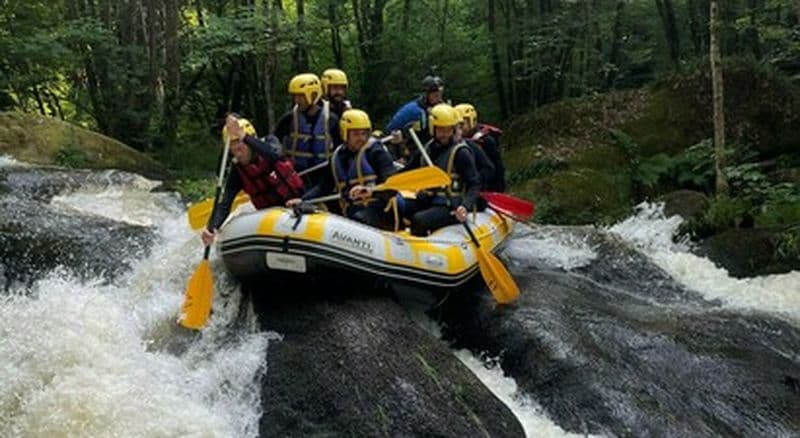 Billet Descente en rafting dans le Morvan