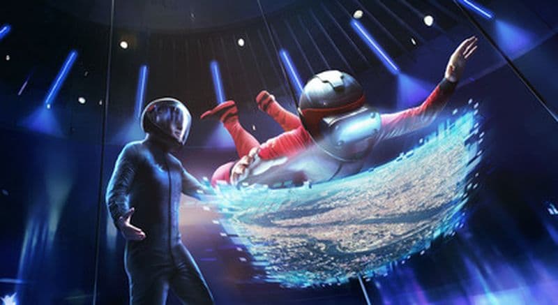 Billet Chute libre indoor avec un casque VR à Lyon - Photos et vidéo incluses