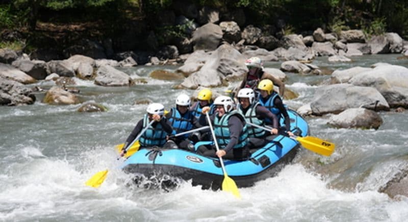 Billet Rafting sur la rivière Ubaye près de Barcelonnette en PACA