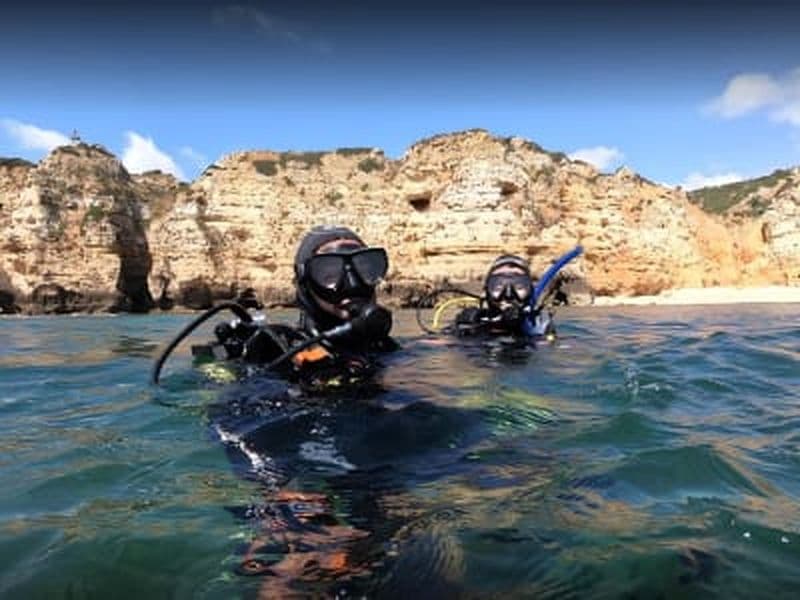 Billet Plongées d'exploration à Lagos, Algarve