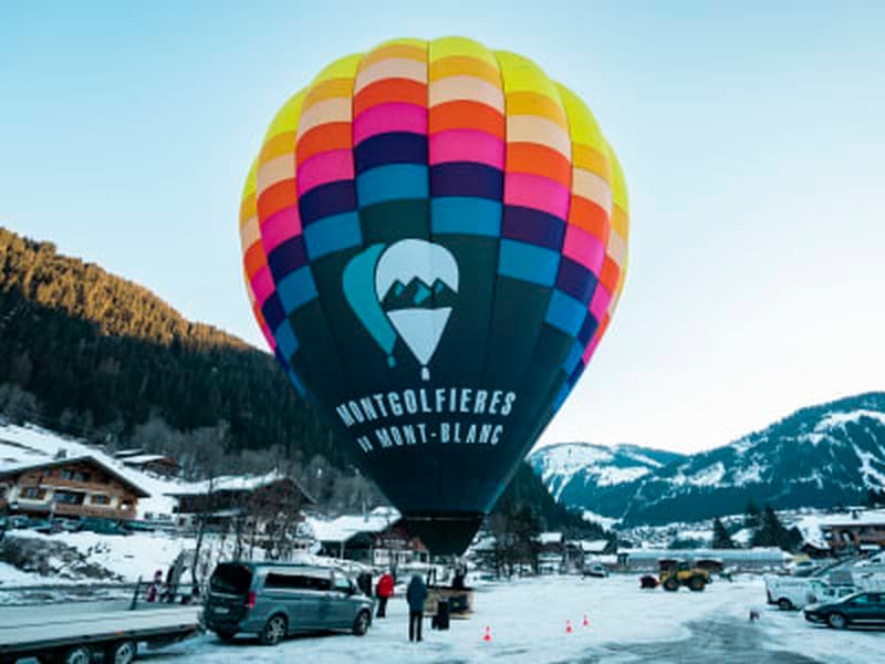 Billet Vol en montgolfière au-dessus des Alpes près de Châtel