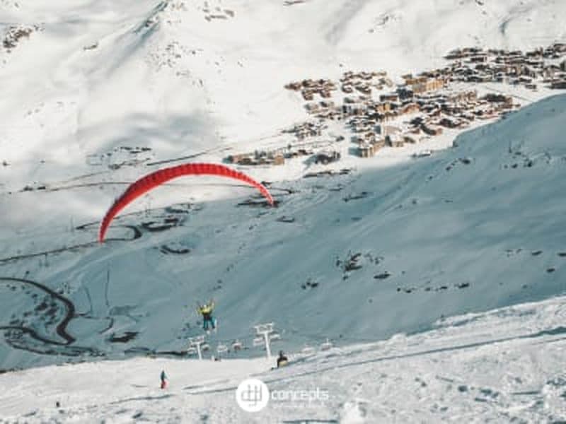 Billet Vol en parapente biplace hiver à Val Thorens