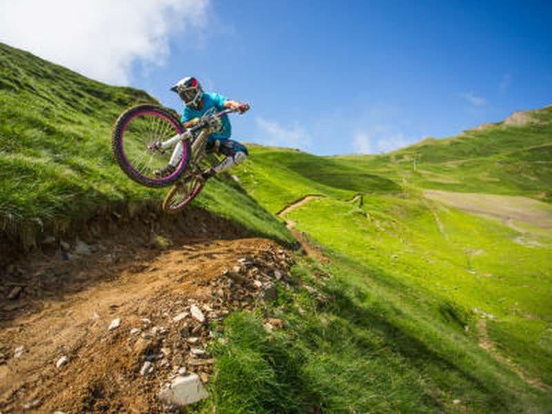 Billet VTT de Descente au Bike Park de Cauterets