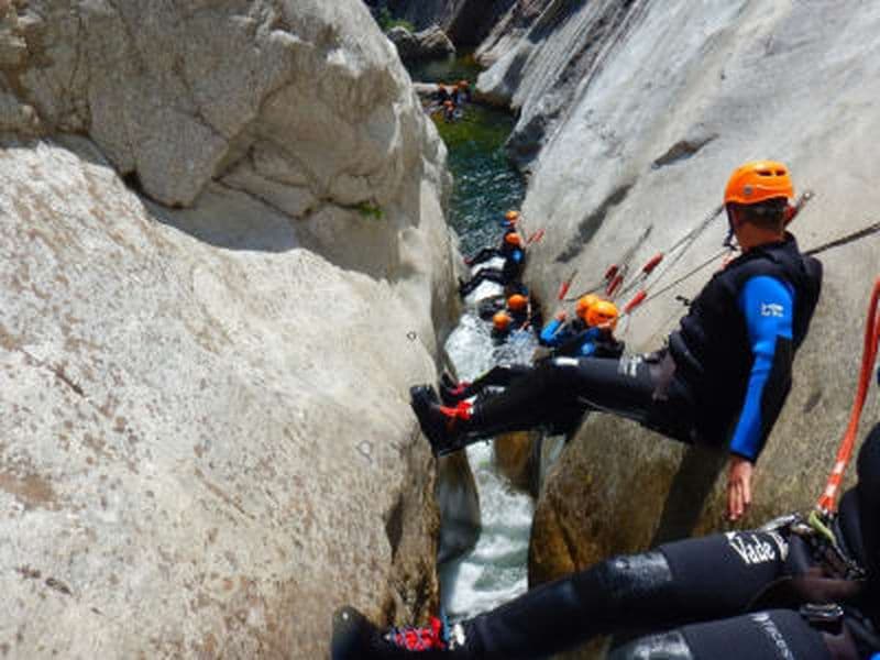 Billet Descente du canyon du Haut Chassezac à Prévenchères en Lozère