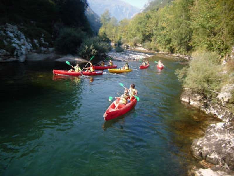Billet Location de canoë-kayak sur la rivière Cares de Niserias à Panes, Picos de Europa