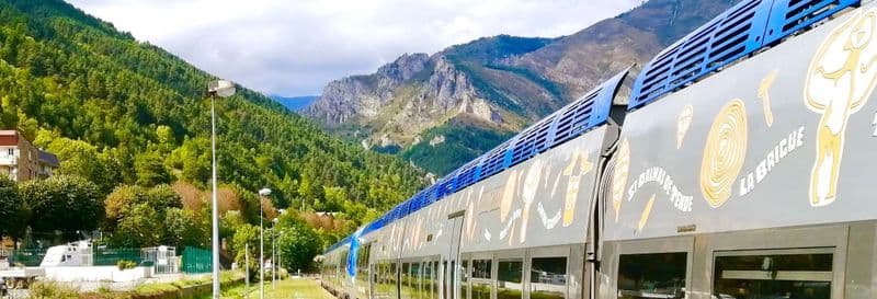 Billet Train des Alpes maritimes