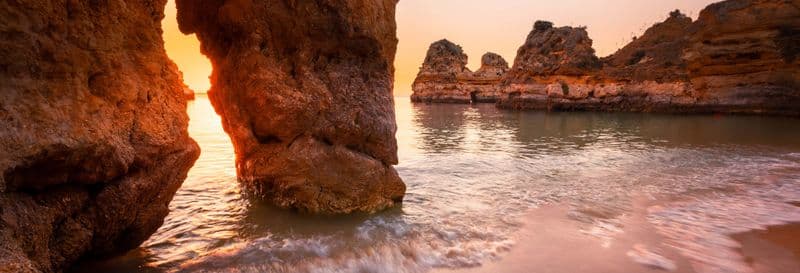 Billet Balade en bateau à Ponta da Piedade au coucher de soleil