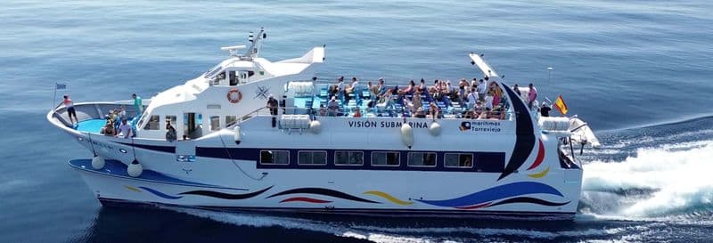 Billet Excursion à Tabarca en bateau avec vision sous-marine