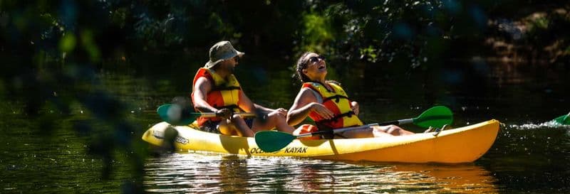 Billet Descente de la rivière Umia en kayak