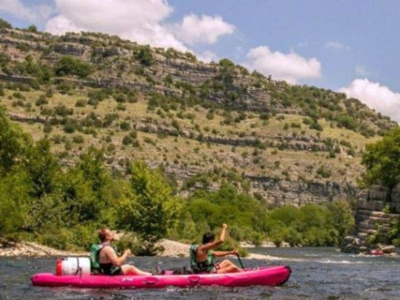 Billet Descente des gorges du Chassezac en Canoë - Parcours 10 km