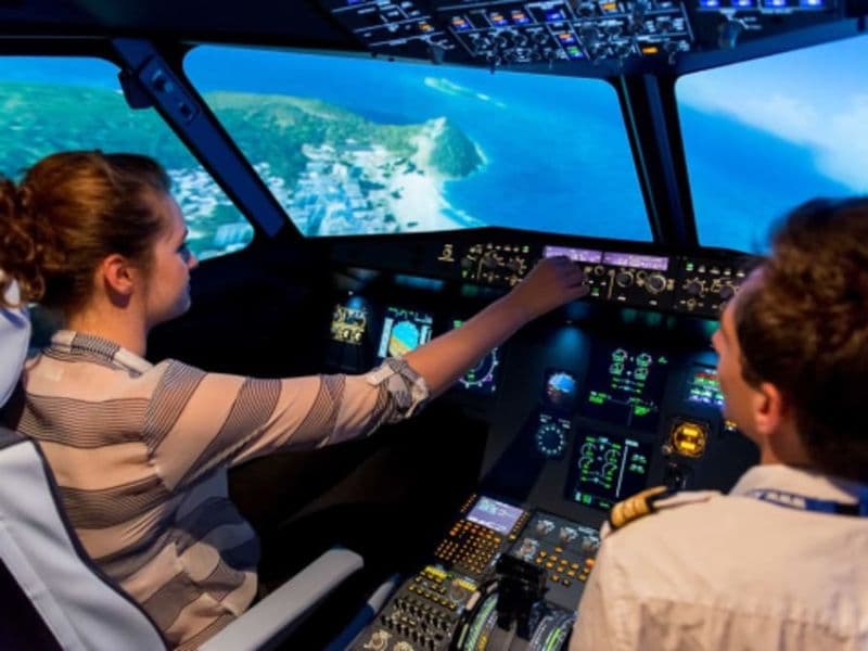 Billet Simulateur de pilotage d'avion de ligne à Lyon