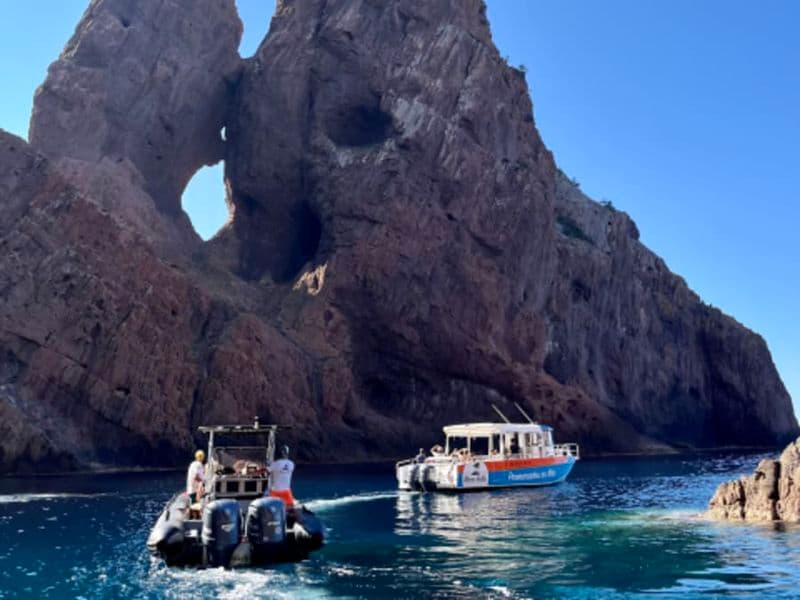 Billet Excursion Scandola, Girolata, Piana et Capo Rosso depuis Tiuccia