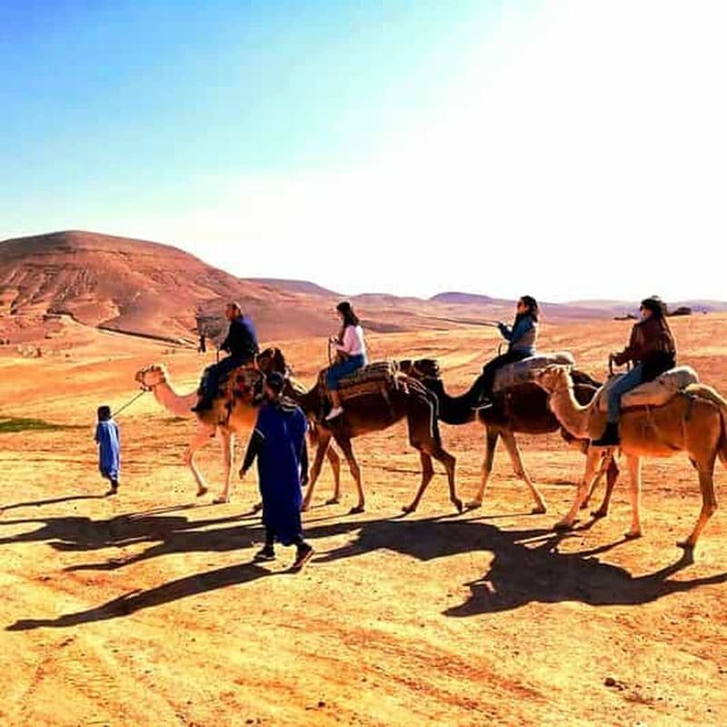 Billet Montagnes de l'Atlas et villages berbères, chutes d'eau et promenade à dos de chameau