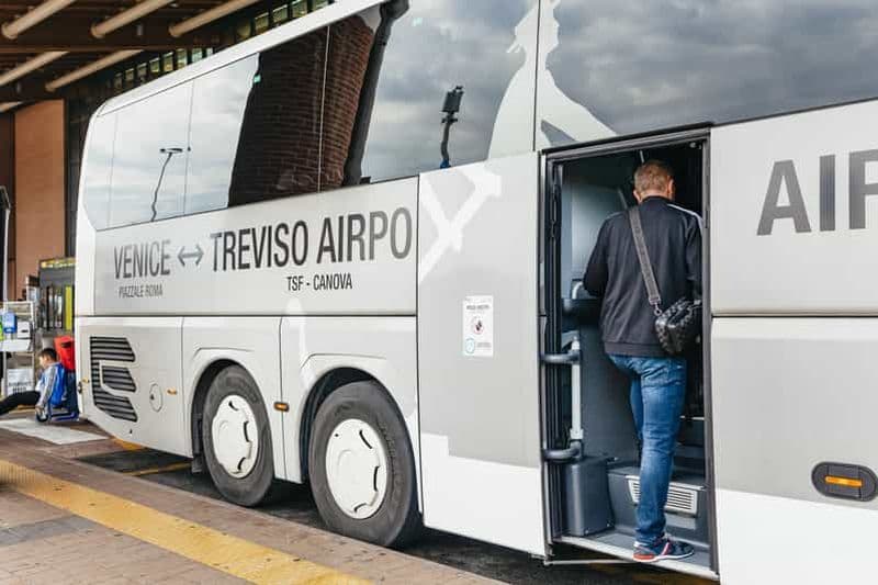 Billet Bus express de l'aéroport de Trévise à Mestre et Venise