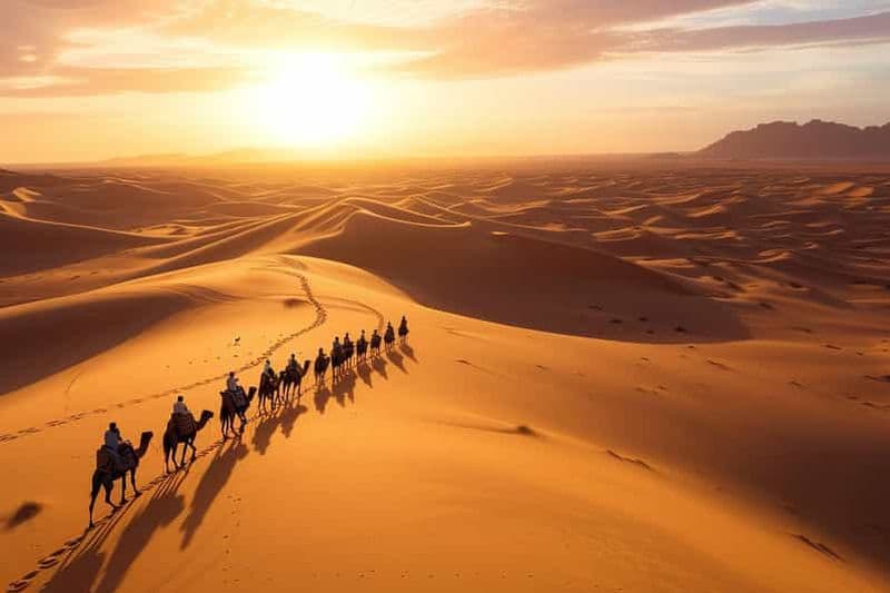 Billet Depuis Marrakech : Aventure de 3 jours dans le désert du Sahara jusqu'à Fès