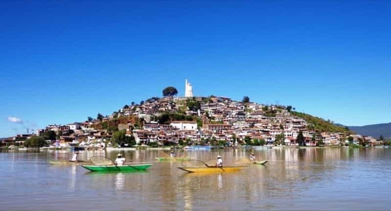 Billet Patzcuaro - Janitzio Tour pour observer les "filets à papillons".
