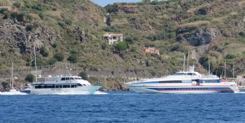 Billet Au départ de Milazzo : excursion en bateau à Lipari, Panarea et Stromboli