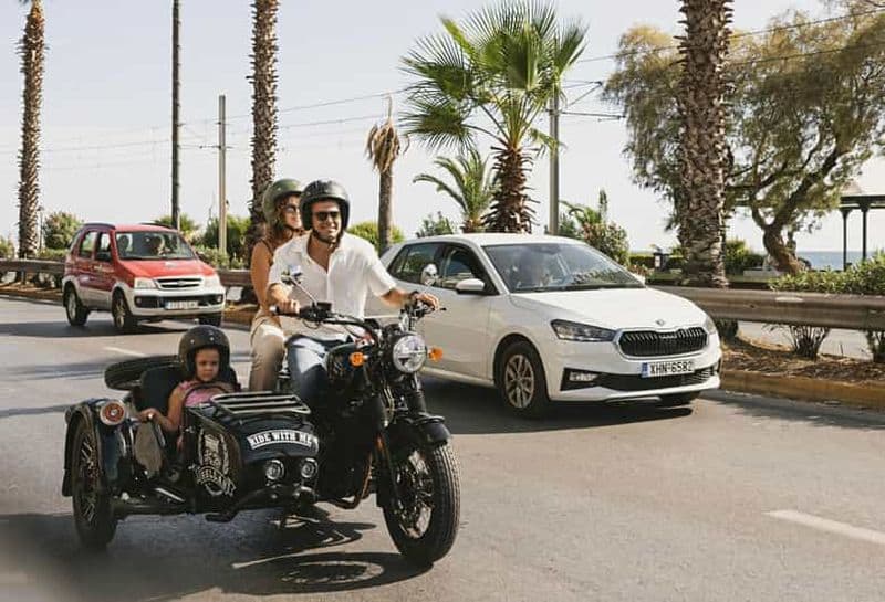 Billet Riviera d'Athènes : Tour en side-car avec baignade au lac Vouliagmeni