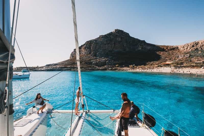 Billet Kissamos : Croisière en catamaran de luxe à Balos et Gramvousa