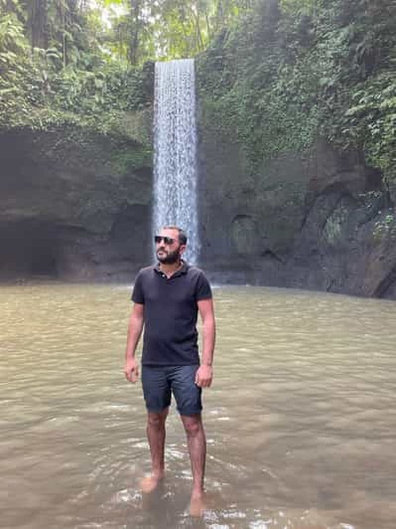 Cascade d'Ubud, terrasse de riz et temple Tirta Empul
