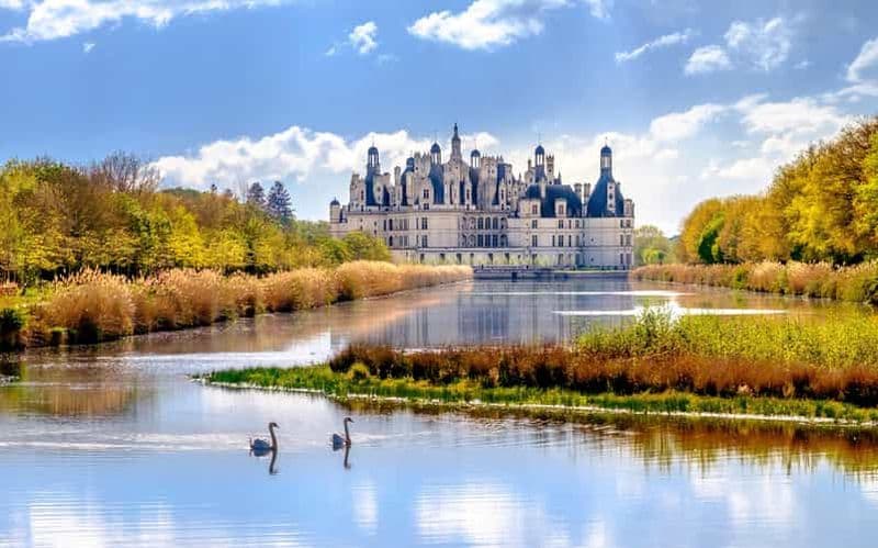 Billet Au départ de Paris : Excursion d'une journée dans les châteaux de la Loire avec dégustation de vin
