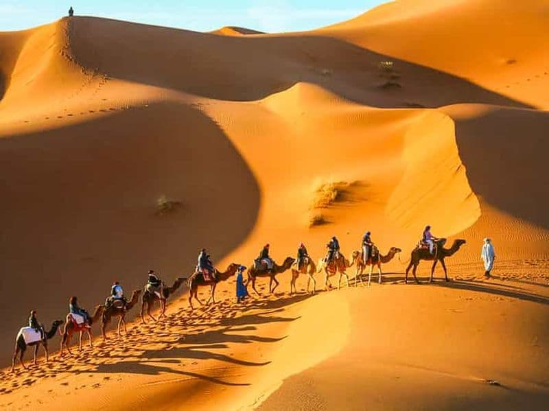 Billet Au départ de Marrakech, excursion de 3 jours dans le désert du Sahara à Merzouga