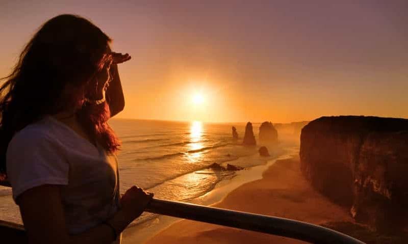 Billet Au départ de Melbourne : excursion d'une journée complète sur la Great Ocean Road au coucher du soleil