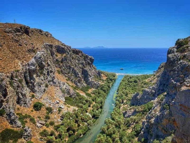 Billet Preveli - Triopetra - Agios Pavlos Excursion en bateau