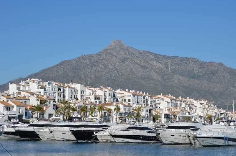 Billet Depuis Malaga ou la Costa del Sol : Mijas, Marbella et Puerto Banus