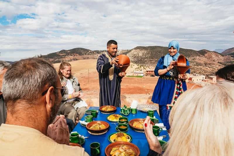 Billet Au départ de Marrakech : Excursion d'une journée dans le Haut Atlas et les 5 vallées