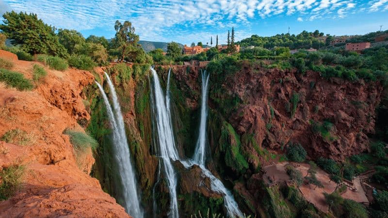 Au départ de Marrakech : cascades de l'Ouzoud, visite guidée et tour en bateau