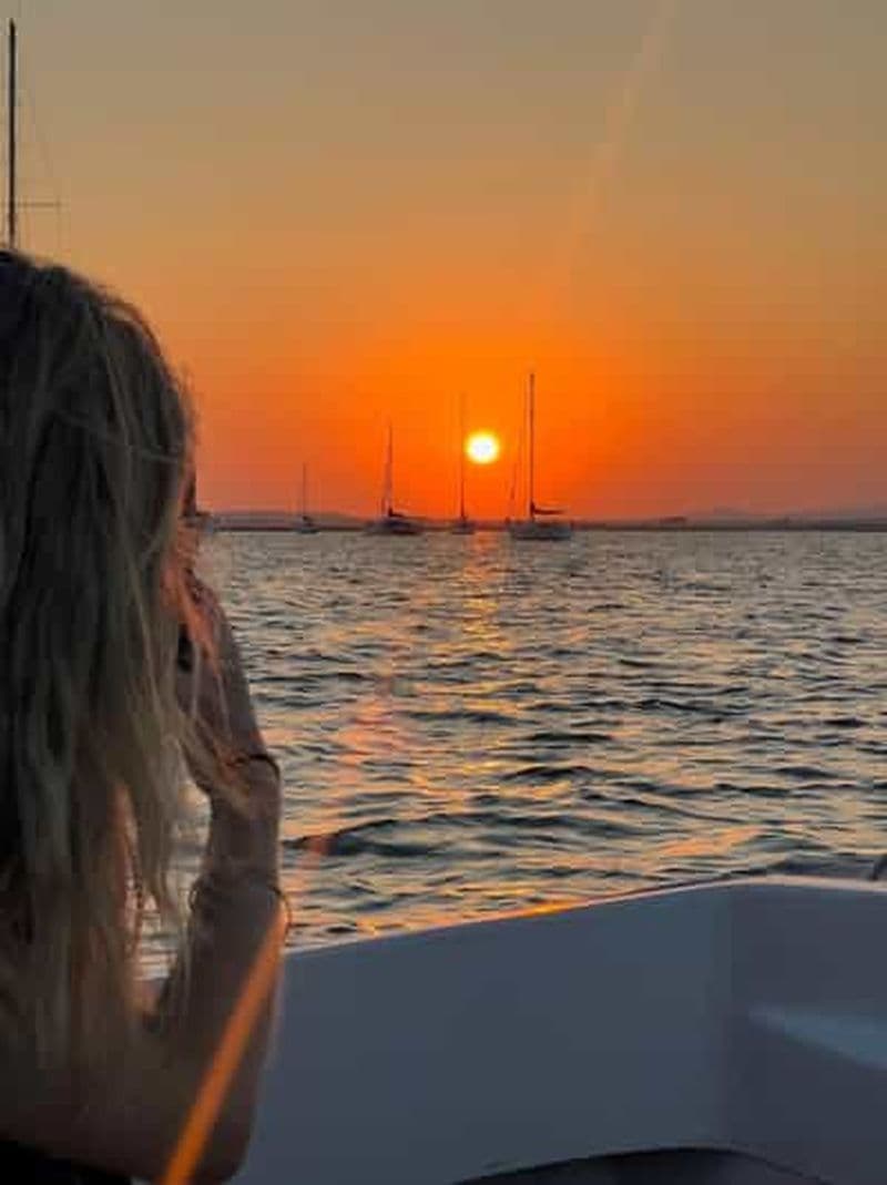 Billet Au départ d'Olhão : tour en bateau au coucher du soleil dans la Ria Formosa
