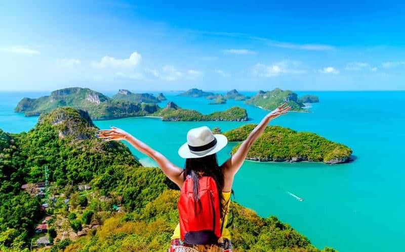 Billet Koh Samui : Excursion d'une journée à Ang Thong avec kayak, plongée en apnée et déjeuner